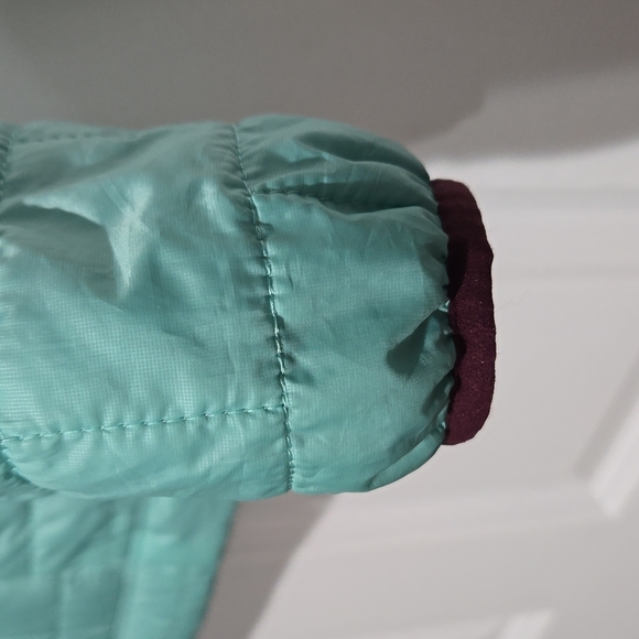 PATAGONIA WOMEN'S NANO PUFF BIVY QUILTED  PULLOVER JACKET  KANGAROO POCKET XS - Picture 12 of 16